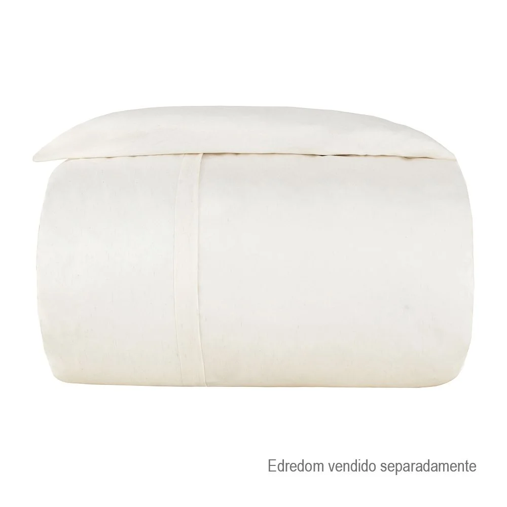 Capa p/ Duvet Queen Buddemeyer Luxus Cosi, 80% Viscose,20% Linho