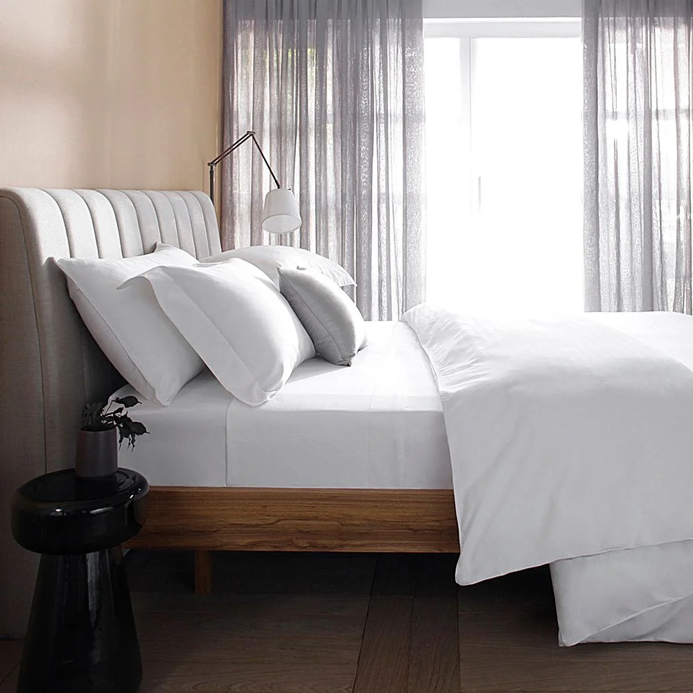 Capa p/ Duvet S. King Buddemeyer Luxus Brunello, 600 fios, 100% algodão, fio penteado