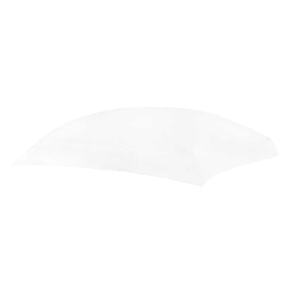 Fronha 50x70cm Buddemeyer Luxus Nilo Branco c/ ponto cheio Rosa