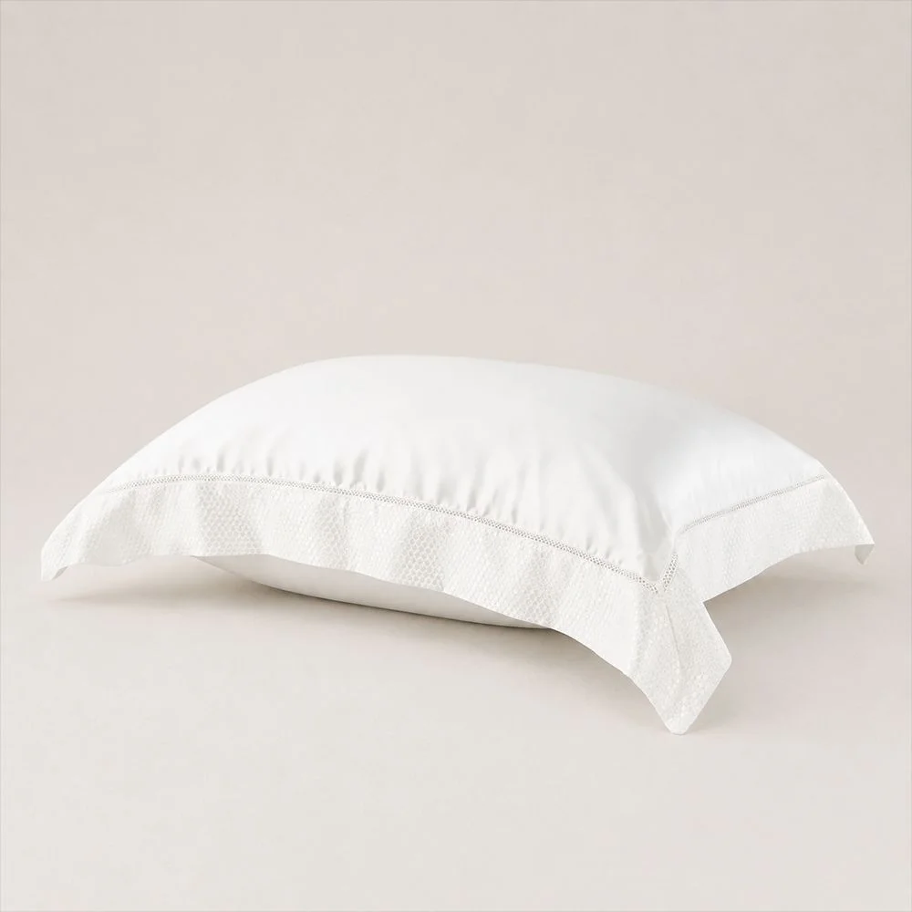 Fronha 50x70cm Buddemeyer Luxus Seda Natural Branco
