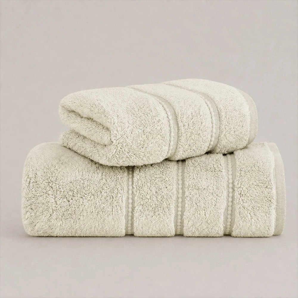 Jogo de Toalhas Buddemeyer Luxus Baby Skin Air Banho Branco 2 peças