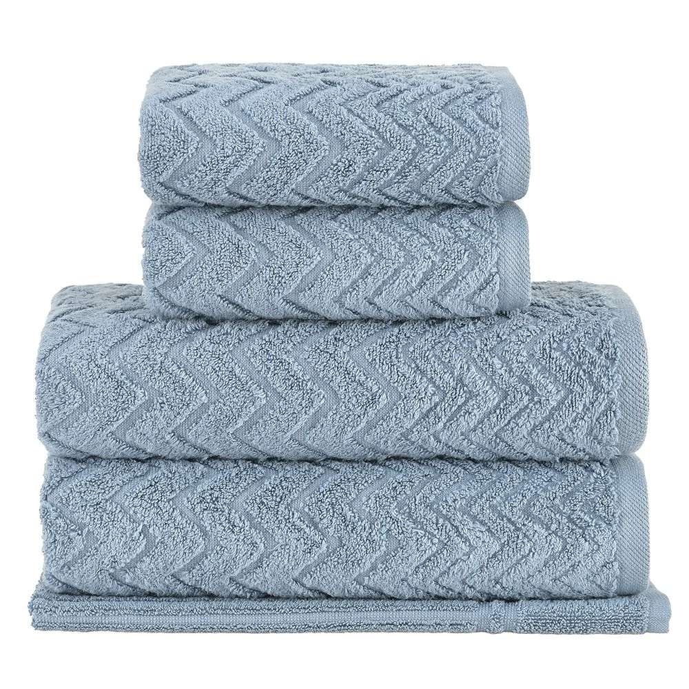 Jogo de Toalhas Buddemeyer Taos Air Cotton Banho Azul 5 peças