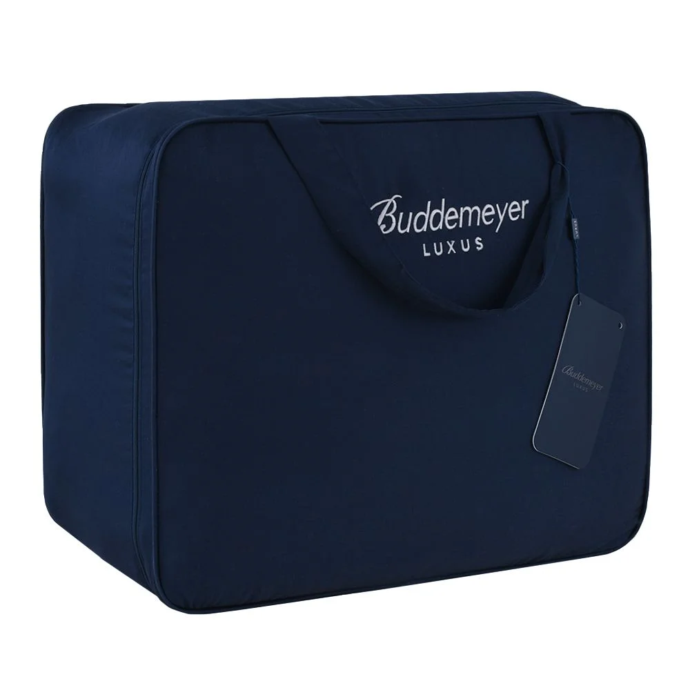 Kit Colcha Queen 270 Fios Buddemeyer Luxus Noah 100% Algodão Penteado 3 peças