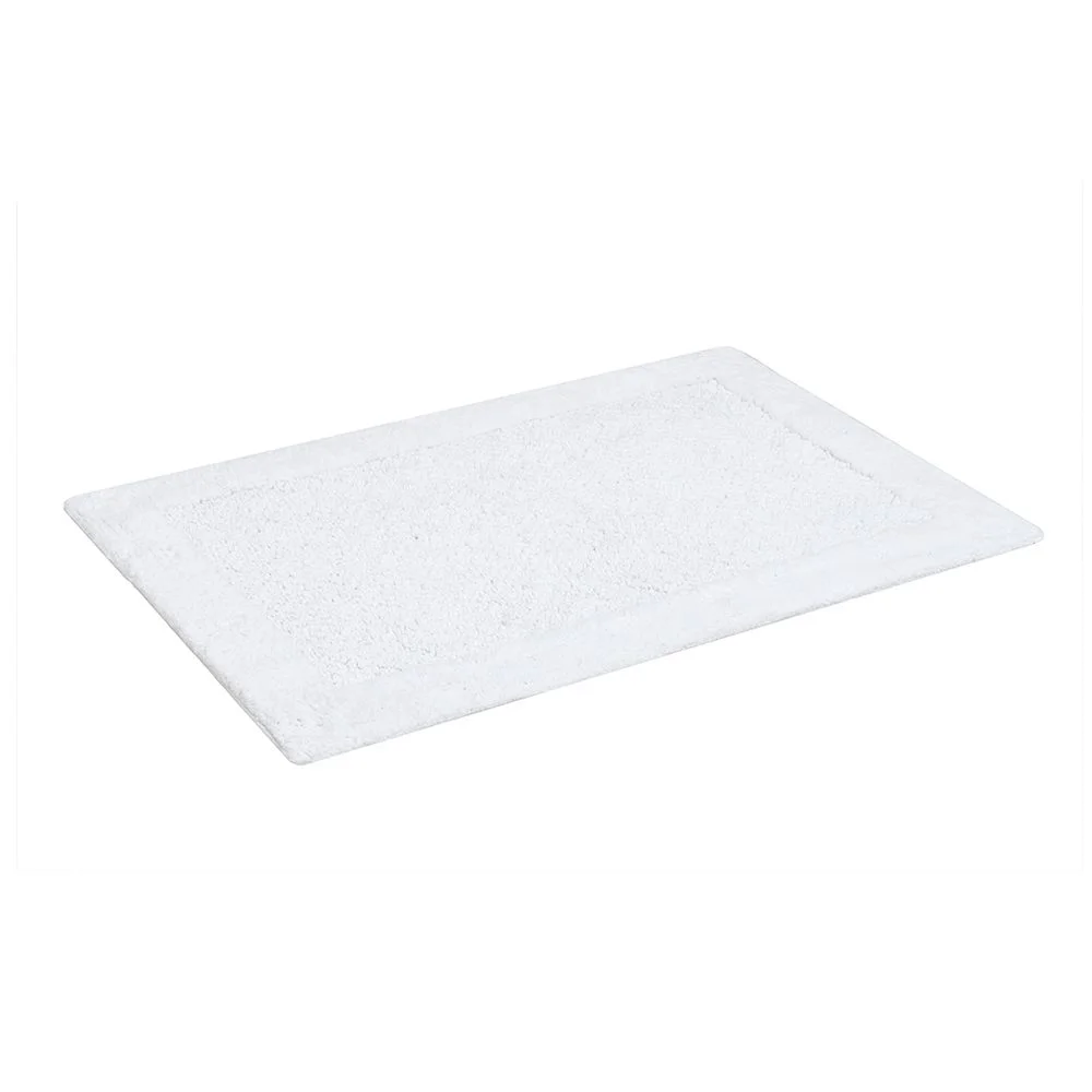 Tapete para casa 55x85cm Buddemeyer Dual 100% Algodão Branco