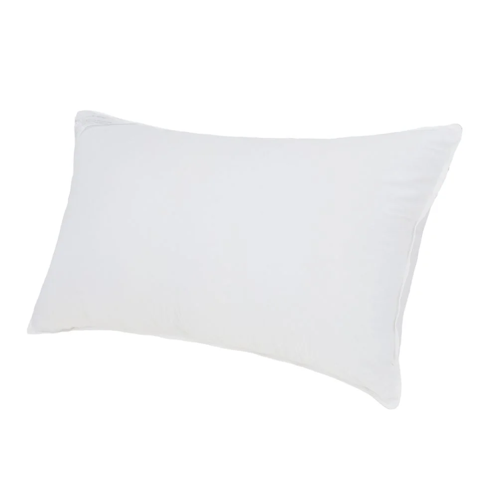 Travesseiro 50x90cm Buddemeyer Luxus Pluma Luxus Branco